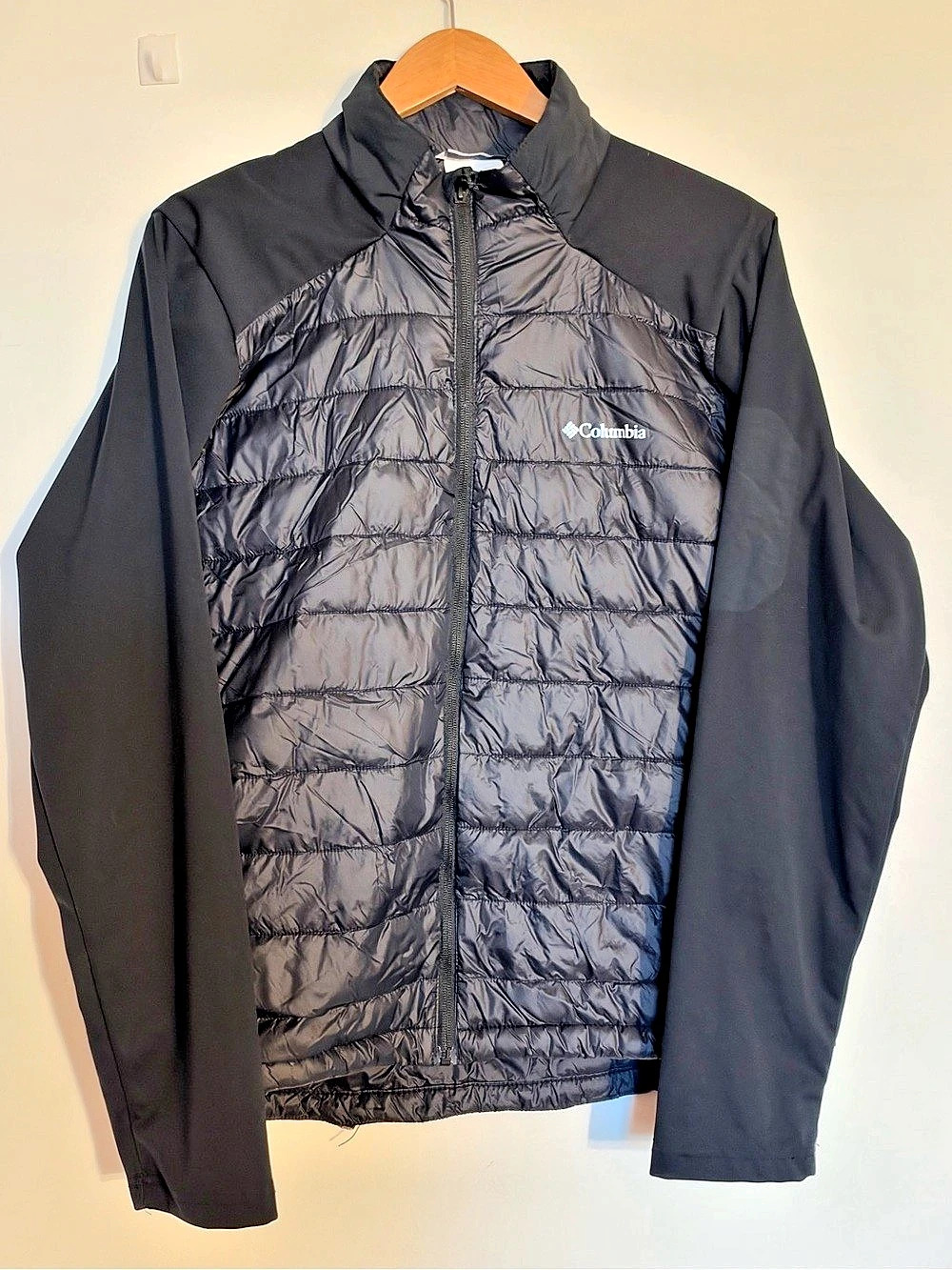 Columbia Men's Tech Hybrid Softshell Jacket Black Men's Large
